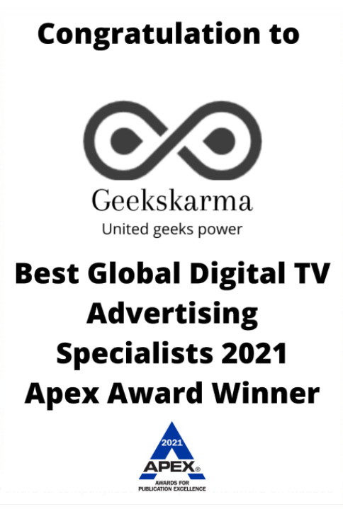 Apex Award Winner 2021